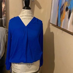 Electric blue long sleeve